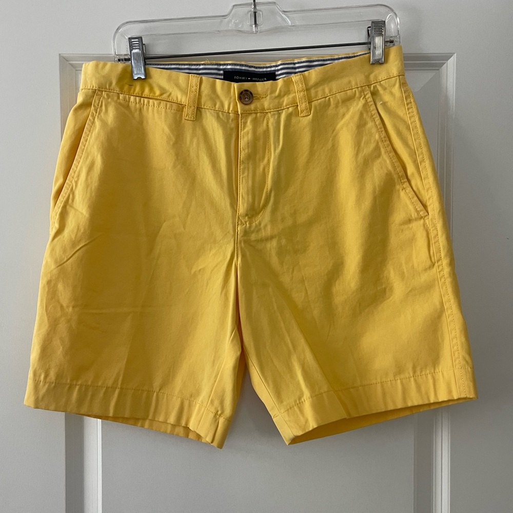 Tommy Hilfiger men’s Yellow shorts. - Waist Size 30
